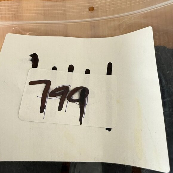 Norvyk By Ren-Dale Vintage Wool Cardigan Blue Striped Women's Cardigan M - Picture 7 of 8